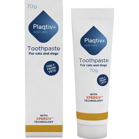 Ecuphar Plaqtiv Oral Care Dentifricio - Confezione 70 Gr - Igiene Cane