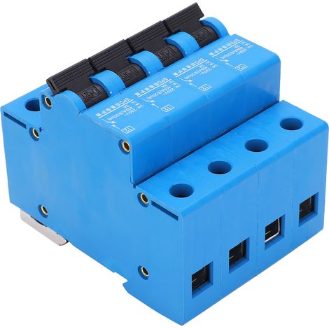 Parafoudre domestique ignifugé SPD 4p LTSCB-40KA 230V Bleu (1/5)