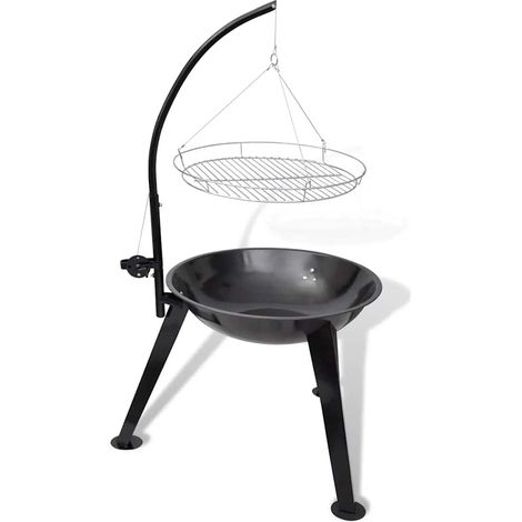 Maison Exclusive - Support de barbecue au charbon de bois Rond (1/5)