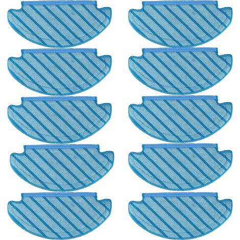 10er-Pack Wischmopp-Pads für Ecovacs Deebot Ozmo T8 AIVI T8 Max und T8 Serie / N8 Pro Plus / N8 Pro Pro (1/5)