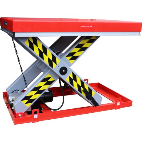 Elévateur à ciseaux électro-hydraulique 1150mm 6000kg 3x400V MW Tools TPSL6115 (1/5)