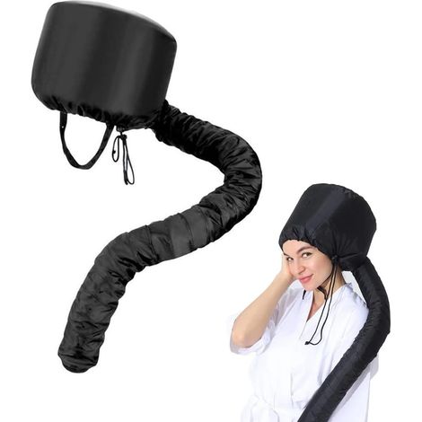 1 Casque De Séchage, Capot Réglable, Tuyau Extensible, Pour Sèche-cheveux, Soins Profonds