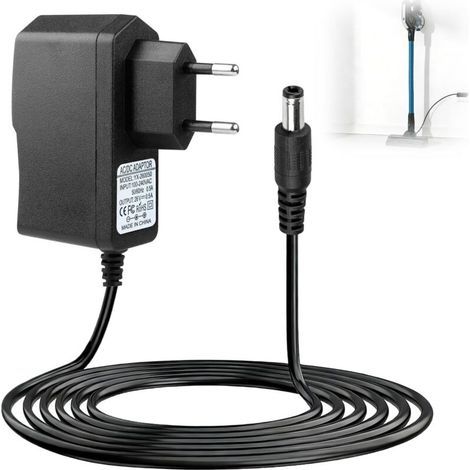 26V 500mA Chargeur pour Aspirateur Hoover H-Free 100/200/500/700/800, Adaptateur d'alimentation pour HF122RH HF122GPT HF522NPW HF522SFP Aspirateur Balai sans Fil, Câble de Chargeur 1,8 Mètre (1/5)