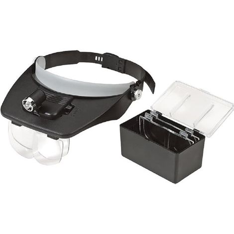 SET LENTI A VISIERA CON LAMPADINA