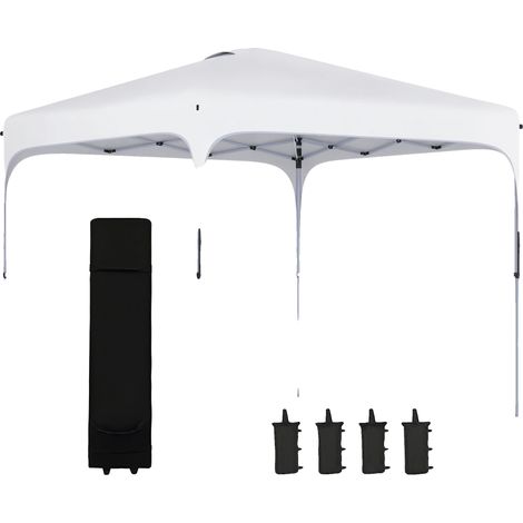 Caseta de jardín, diseño impermeable, protección UV, color blanco. (1/2)