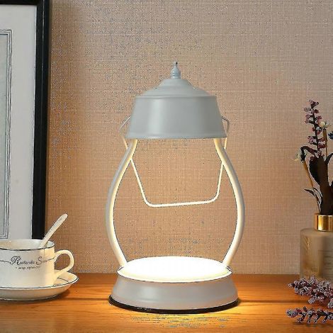 Lampe chauffe-bougie pour fonte de bougie par le haut, lampe de nuit, lampe de cire aromathérapeutique (2 ampoules incluses A927-124) (1/4)