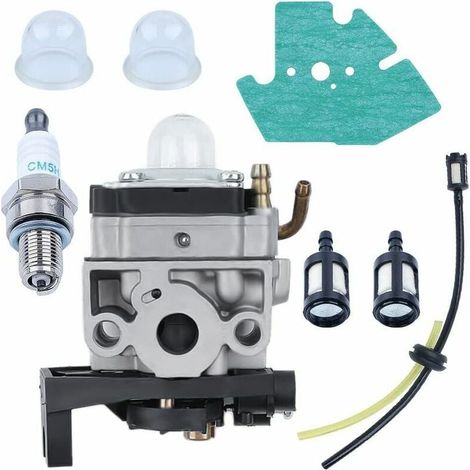 Kit di ricambio carburatore per motosega Honda GX25-35, incl. tubo, guarnizione, candela e filtro carburante (1/5)