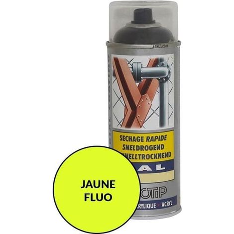 Pintura especial motoculture color amarillo FLUO - aerosol 400ml