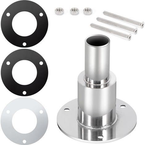 Raccordo di scarico passante per riscaldatore diesel da 24 mm in acciaio inox 304 per riscaldatori di parcheggio diesel di barche, auto e camion - Testa dritta