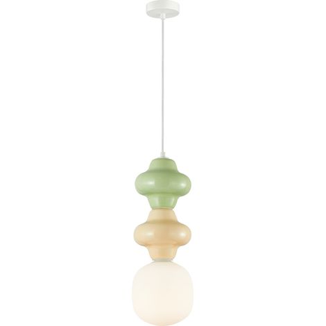Lampe suspendue Latera 1 E14 jaune italux PND-94331B-1S-mlti (1/2)