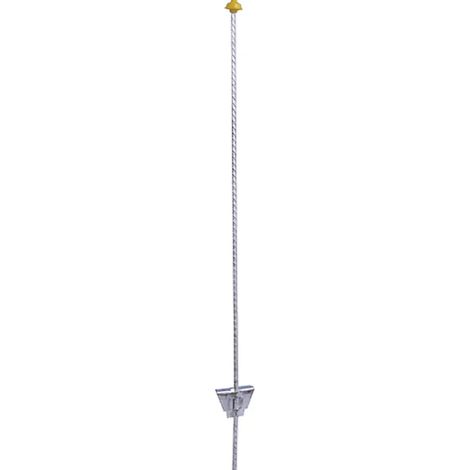 25 piquets flexibles ovales isolateurs 1,05m - Acier flexible - CHAPRON LEMENAGER (1/3)