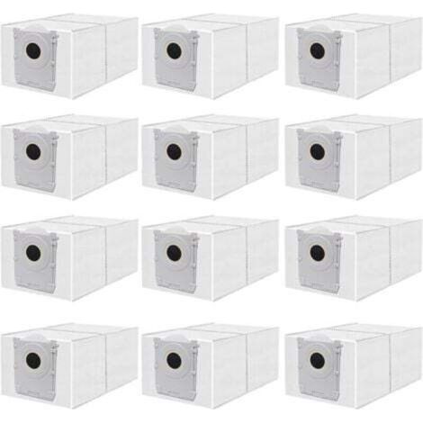 [NON UTILIZZATO] 12 sacchetti per la polvere per robot aspirapolvere ECOVACS T50 Pro Omni/T50 Max Pro/T50 Omni/X8 PRO/X9 PRO, accessori con sacchetto per la polvere al carbone attivo