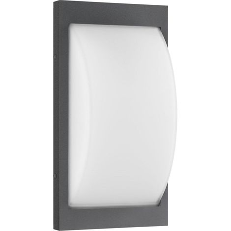 Luminaire extérieur LCD Graphit acier inoxydable anthracite L 17 cm E27 IP44 réf. 069 (1/5)