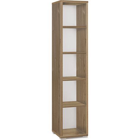UFFICIO DOUBLE COLONNA GIORNO 182X39 NOCE STELVIO- 1,0 pz