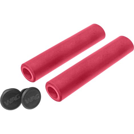 Puños de silicona Wag, rojos, 135 mm