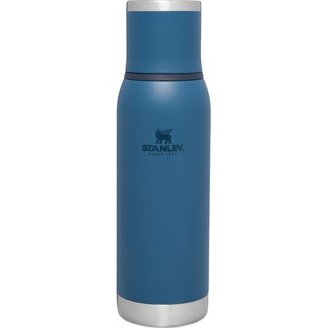 Stanley Adventure To-Go Borraccia Termica 0.75L - Freddo 25 Ore - Caldo 20 Ore - Antigoccia - Coperchio Isolato - Senza BPA - Thermos Lavabile In Lavastoviglie - Abyss (1/5)