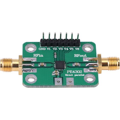 atténuateur à commande numérique PE4302, mode parallèle immédiat, 1 MHz à 4 GHz (1/5)