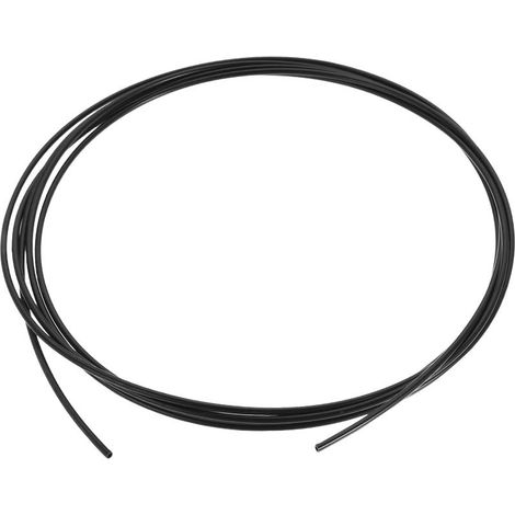 Nylon Line Hose Tube 2mm ID x 3mm OD 3m PA6 Nylon Tube Pneumatic Air Brake Tubes for Fluid Transfer Black (1/3)
