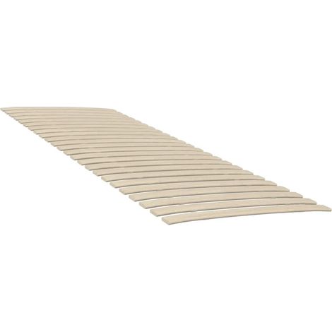 Maison Exclusive - Ersatz-Lattenrost mit 48 Latten 2 Stk. 80x200