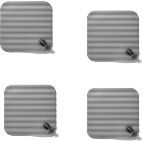 Ensemble de 4 pièces : bonde de sol en silicone, bonde de douche, capuchon de protection pour filtre d'évier, bouchon de baignoire, couvercle de bonde de douche, bouchon de vidange, accessoires de sal (1/3)