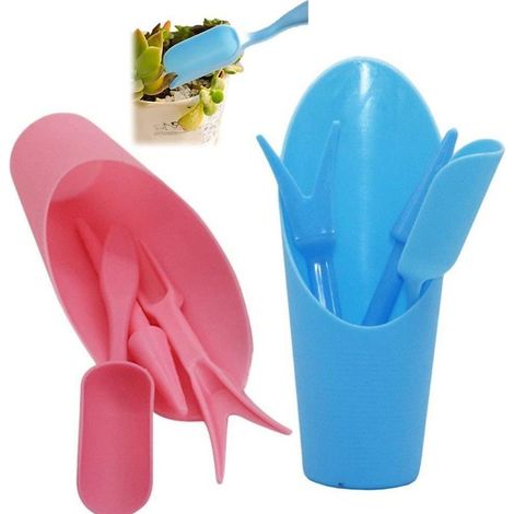 Kit D'outils De Migration De Semis 8pcs Pelle À Pellette Garden Scoops Transplanter des Outils De Plantation pour Le Jardin (1/5)