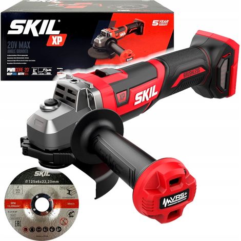Smerigliatrice angolare a batteria Skil 20V 3930 CB 125mm VRS (senza batteria)