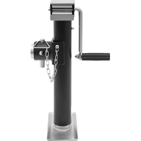 Martinetto meccanico di sollevamento, capacità 2204 libbre, design ergonomico, nero (1/2)