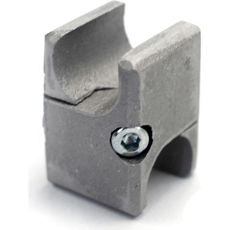 Raccord pour tube de main courante Ø 30 mm – Alliage d'aluminium AS13 – Assemblage structures tubulaires – Vendu à l'unité – Creatube (1/6)