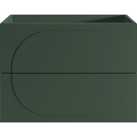 Meuble sous vasque suspendu - Vert - 80 cm - VUTOMA (1/3)