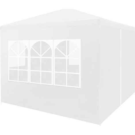 Tente de réception 3 x 3 m Blanc vidaXL (1/7)