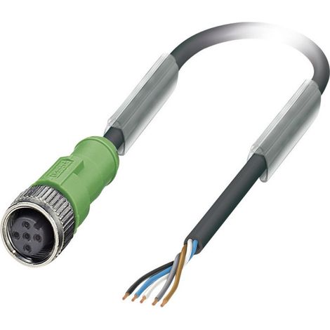 Phoenix Contact 1683374 Sensor-/Aktor-Steckverbinder, konfektioniert M12 Buchse, gerade 10.00 m Polz