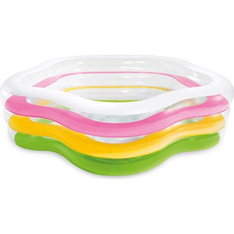 Piscina Stella Gonfiabile per Bambini da Esterno Giardino Gioco Estate (1/8)