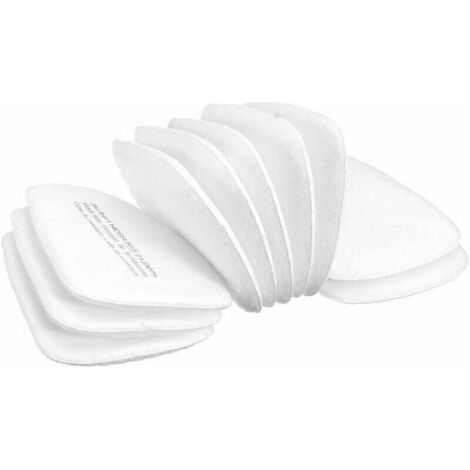 Green Mobility-Lot de 30 cartouches filtrantes de rechange en coton pour masques anti-particules et anti-poussière (1/4)