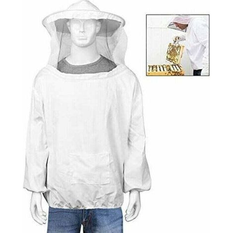 Veste D'Apiculteur De Costume De Protection D'Apiculteur Avec Chapeau, Protection D'Abeille D'Apiculteur Professionnel (1/4)