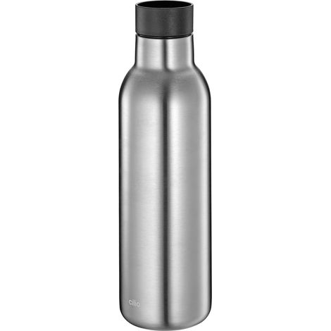 Borraccia termica Cilio Deluxe, acciaio inox, 0,45 l, diametro 7 x 23 cm, metallica (1/5)