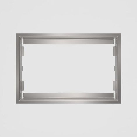 SANIT 04.067.00..0000 Cadre de rénovation WC 10 mm acier inoxydable (1/2)