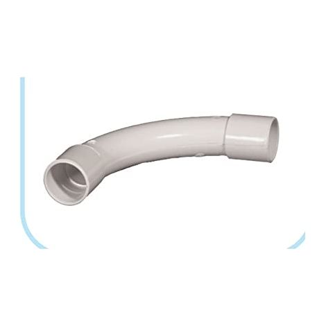 Satz 90° Bogen mit großem Radius, IP41, grau für IRL-Rohre Ø20mm – 10 Stück in einer Box