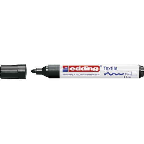 Textilmarker 4500 schwarz