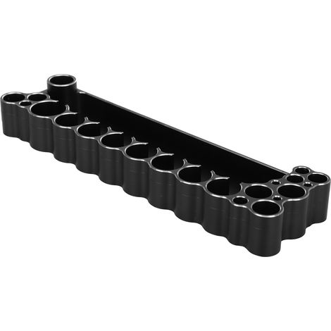 Support de rangement noir en alliage d'aluminium pour voiture RC, étagère d'entretien de modèle réduit (1/5)