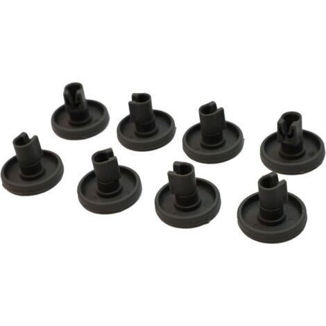 CCYKXAA Lot de 8 roulettes de panier inférieur pour lave-vaisselle AEG Favorit Privileg Zanussi (1/4)