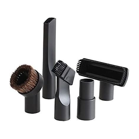 Accessori per aspirapolvere da 32 mm, set di spazzole, bocchetta per fessure con adattatore per tubo da 35 mm a 32 mm, 5 pezzi (1/5)