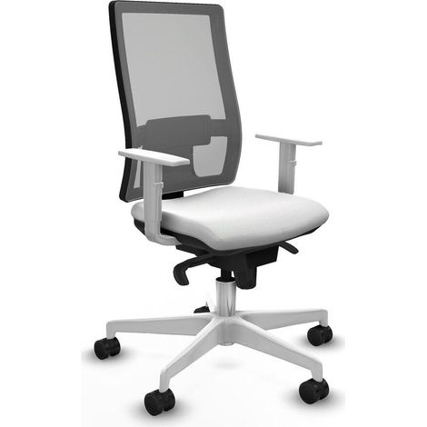 Piqueras y Crespo Horna Silla de oficina blanca moderna