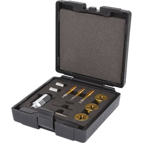 KS Tools 3/8 Gewindeschneid-Satz für Radmuttern- und Schrauben, 11-tlg. (1/5)