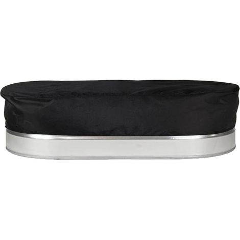 Housse de protection ovale pour réservoir de piscine 3x8ft – Cordon de serrage intégré – Protection contre débris et insectes – Résistante aux intempéries (1/5)