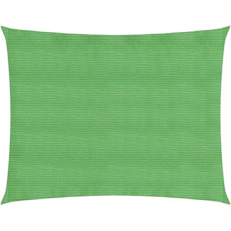 Vela ombreggiante 160 g/m² verde chiaro 2 x 3 m HDPE 020009367