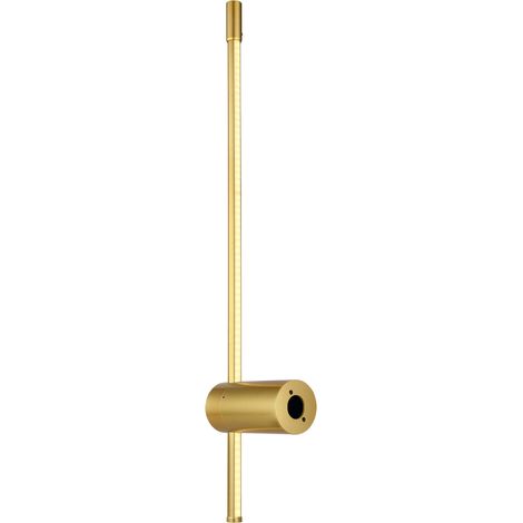 Lampada applique globo chasey, lampadina led inclusa 12w 75 lm, da parete, color oro, glb 78407-12b. (1/5)