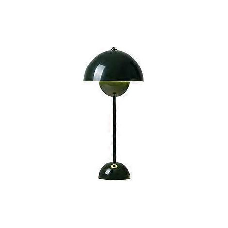 Wiederaufladbare LED-Tischleuchte in Form einer Pilzblütenknospe, Nachtlicht für den Schlafzimmerschreibtisch, schlichtes und modernes Design. (1/5)