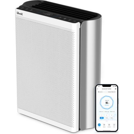 Levoit EverestAir purificateur d'air blanc silencieux