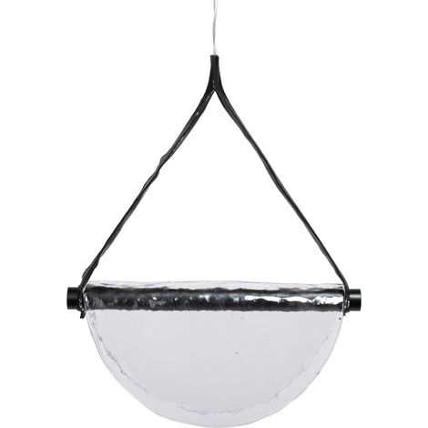 Pendant LED Lamp TOOLIGHT APP1075-CP Black Transparent