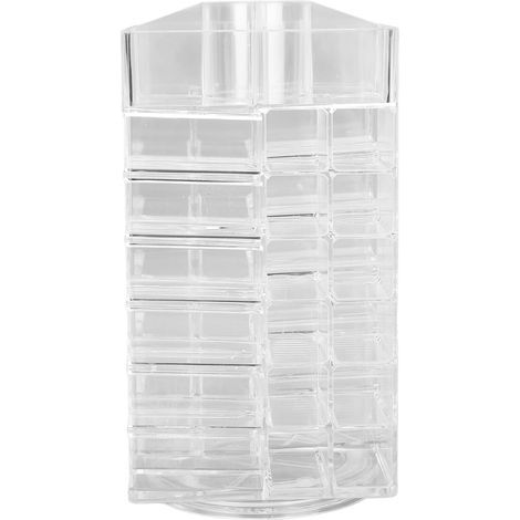 Lipstick Tower Holder 53 Transparent Slots Large Capacity (1/5)
